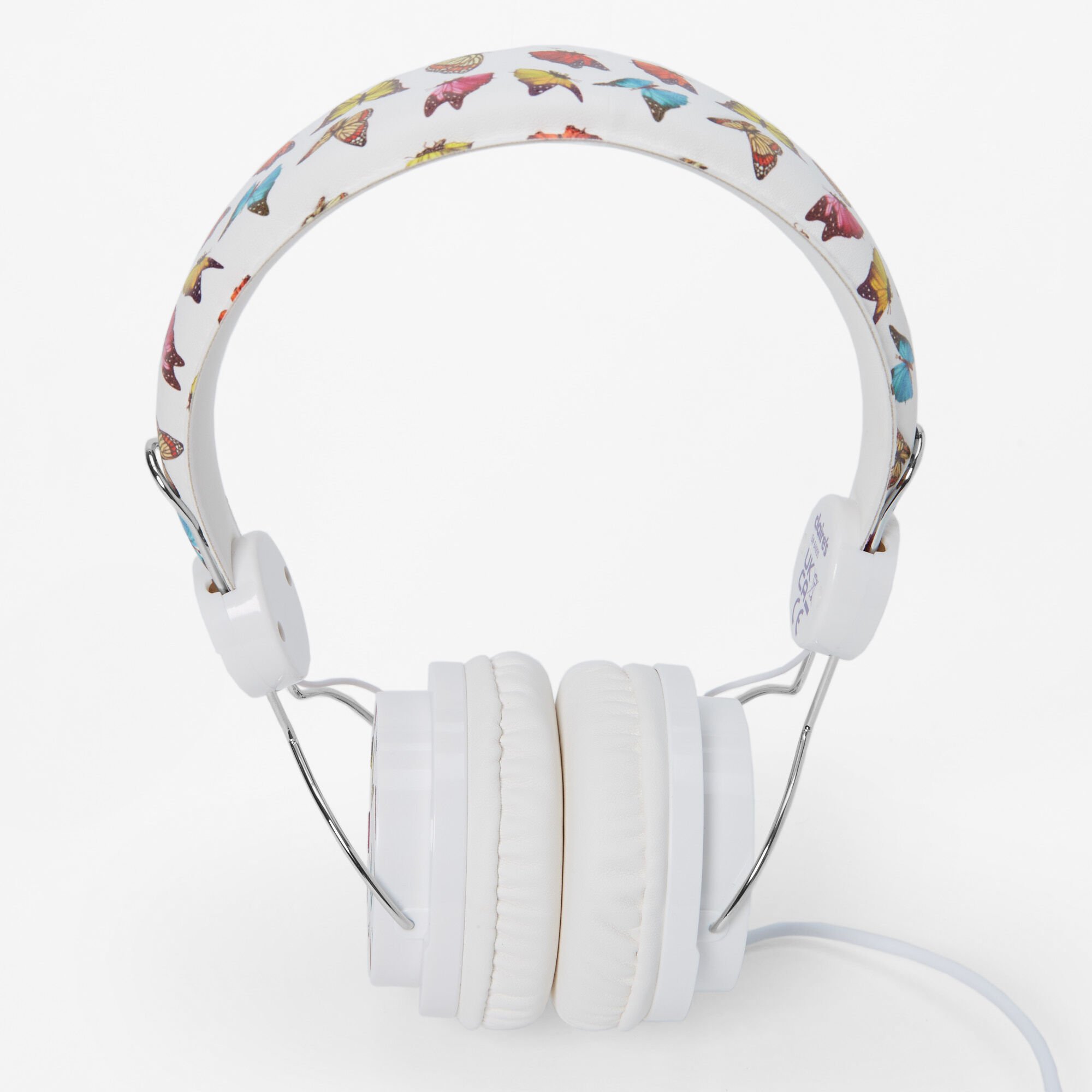 Butterfly White Headphones,