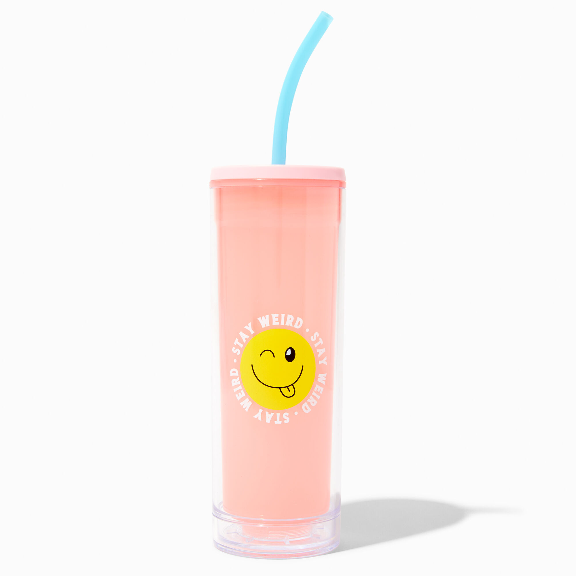 View Claires stay Weird Colour Changing Tumbler Pink information
