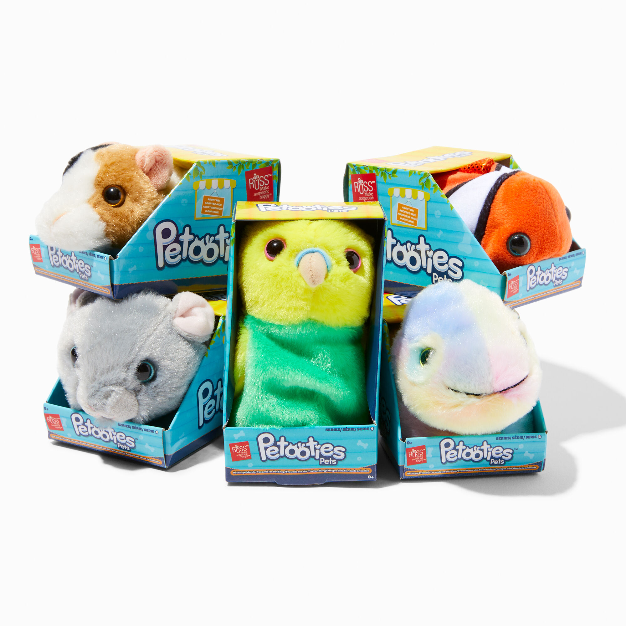 View Claires Petooties Pets Petshop Soft Toy Styles Vary information