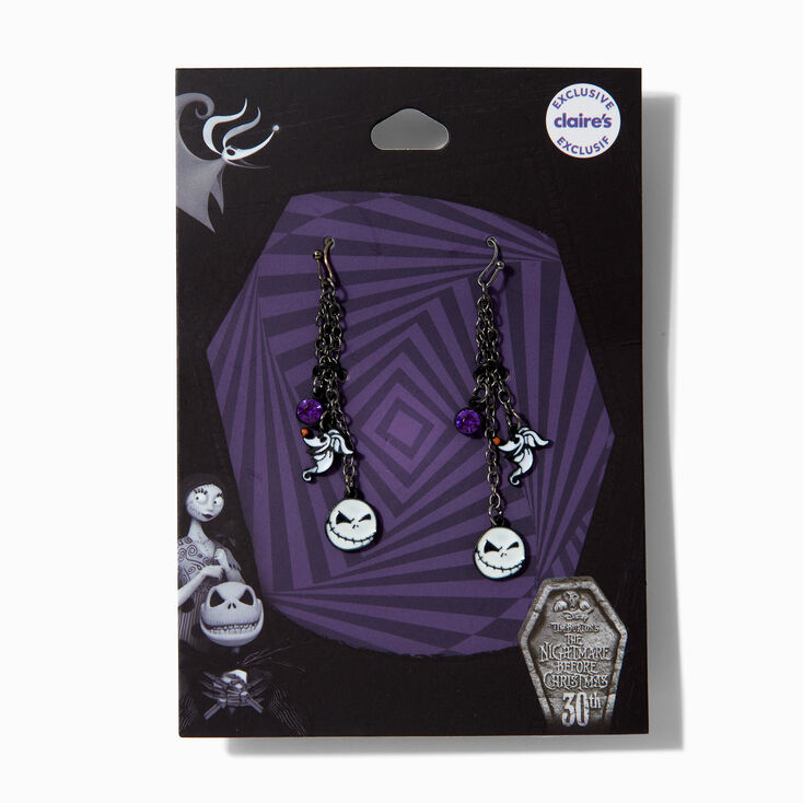 The Nightmare Before Christmas&reg; Jack Skellington Drop Earrings,