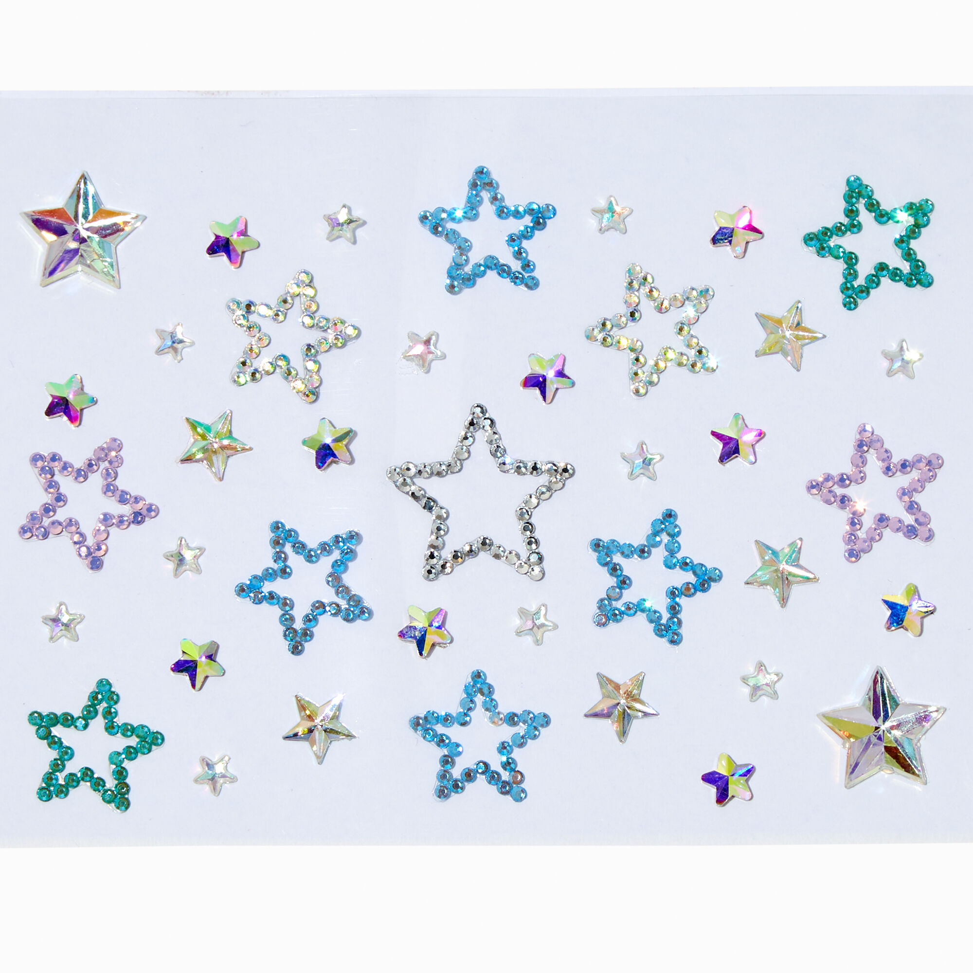 View Claires Mixed Stars Body Stickers information