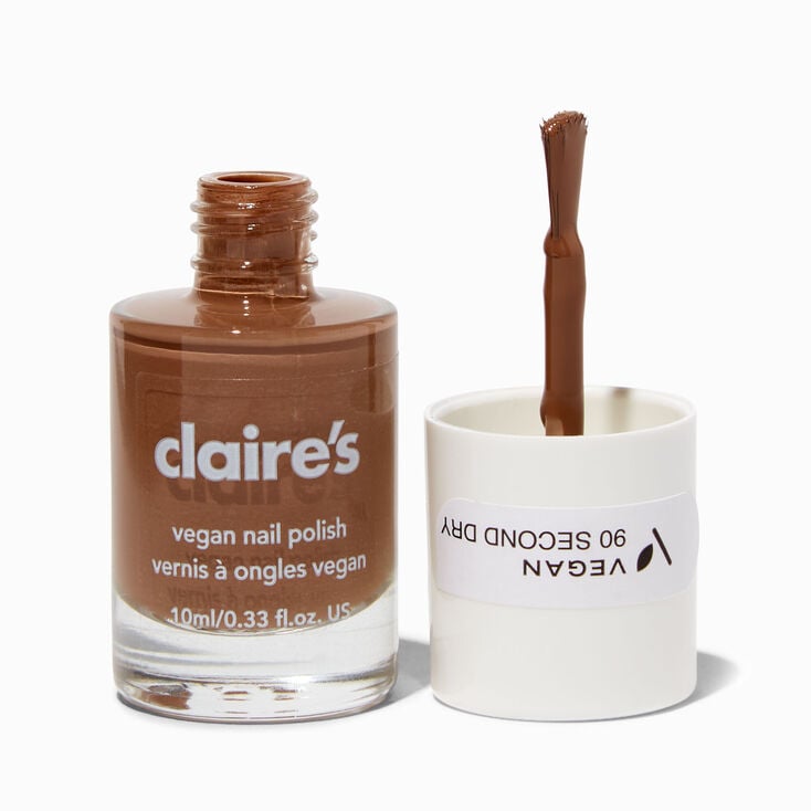 Vegan 90 Second Dry Nail Polish - Coffee Convos,