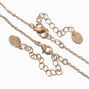 Best Friends Pink Ombr&eacute; Heart Pendant Necklaces - 3 Pack,