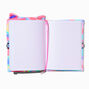 Tie Dye Cat Hoodie Alien Lock Diary,