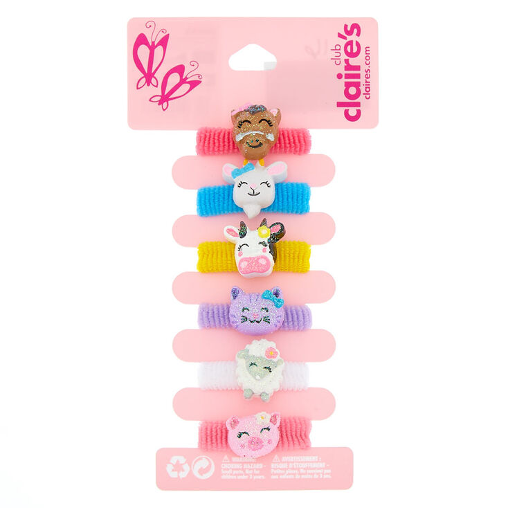 Claire's Lot de 6 élastiques du Claire's Club