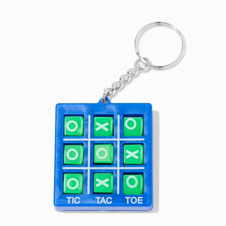Tic Tac Toe Game Keychain,