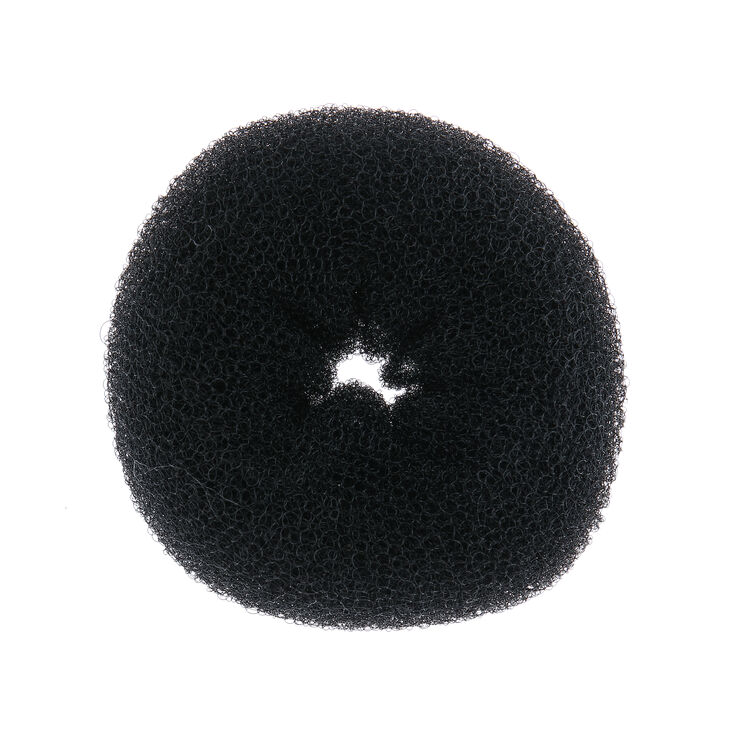 Claire's Grand donut pour cheveux noir