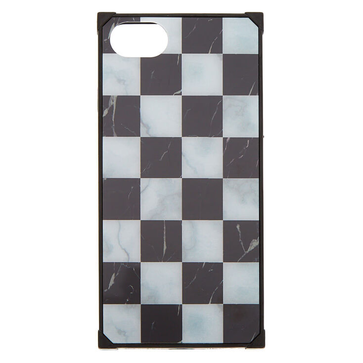 Checkered Marble Square Phone Case - Fits iPhone® 6/7/8/SE