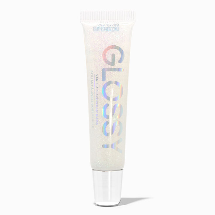 Clear Glossy Glitter Lip Gloss,