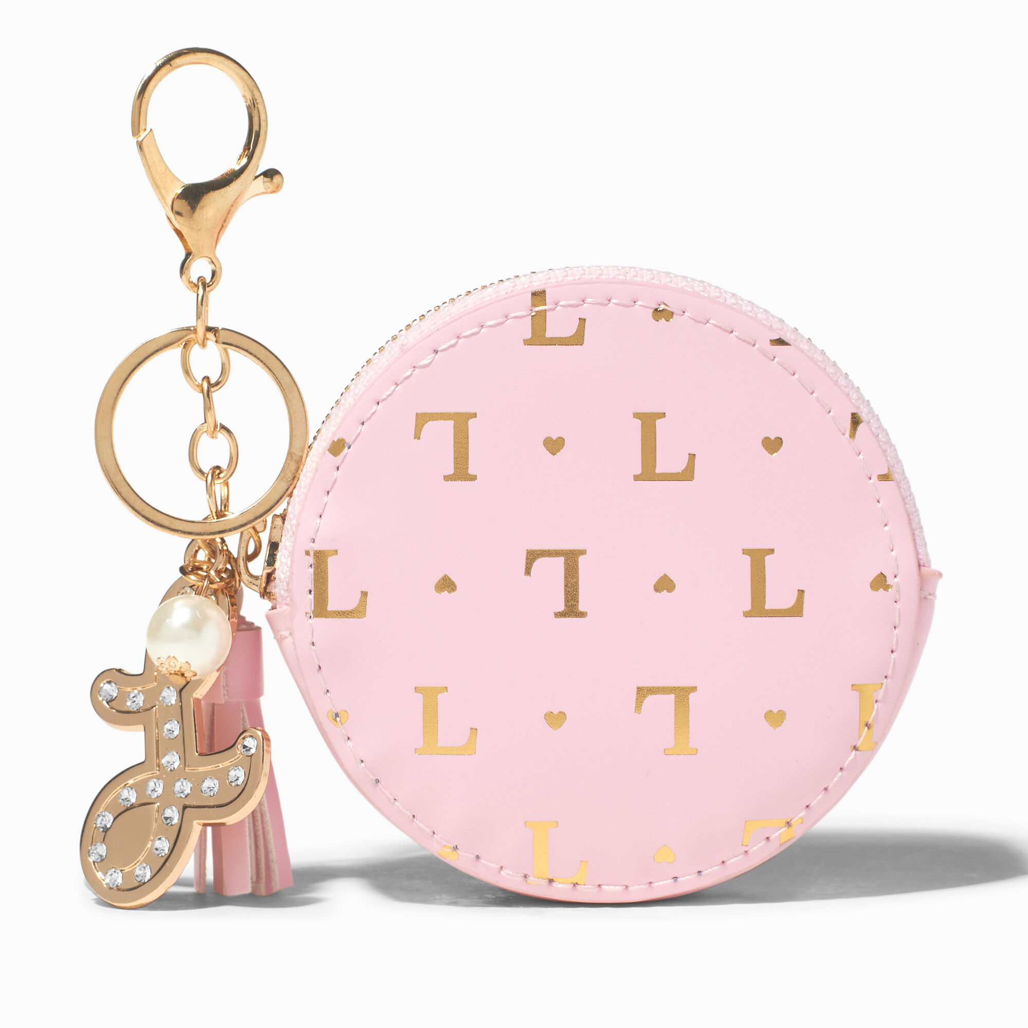 View Claires en Initial Coin Purse L Gold information