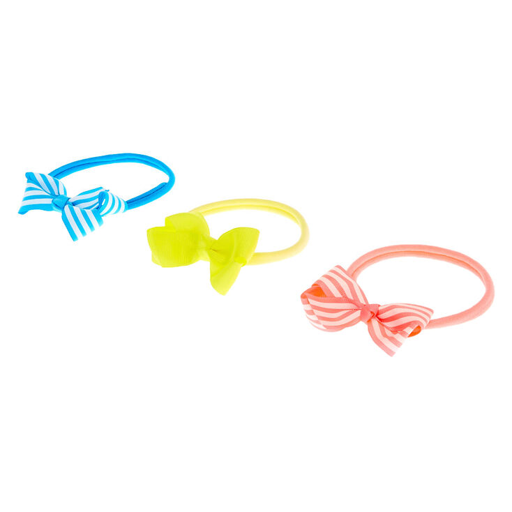 Claire&#39;s Club Rolled Bow Headwraps - 3 Pack,