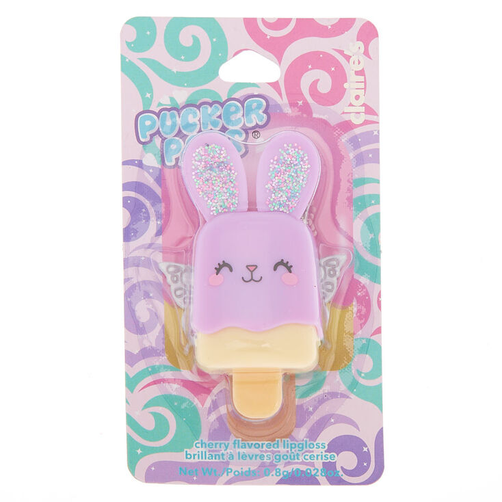 Pucker Pops Bella the Bunny Lip Gloss - Cherry,
