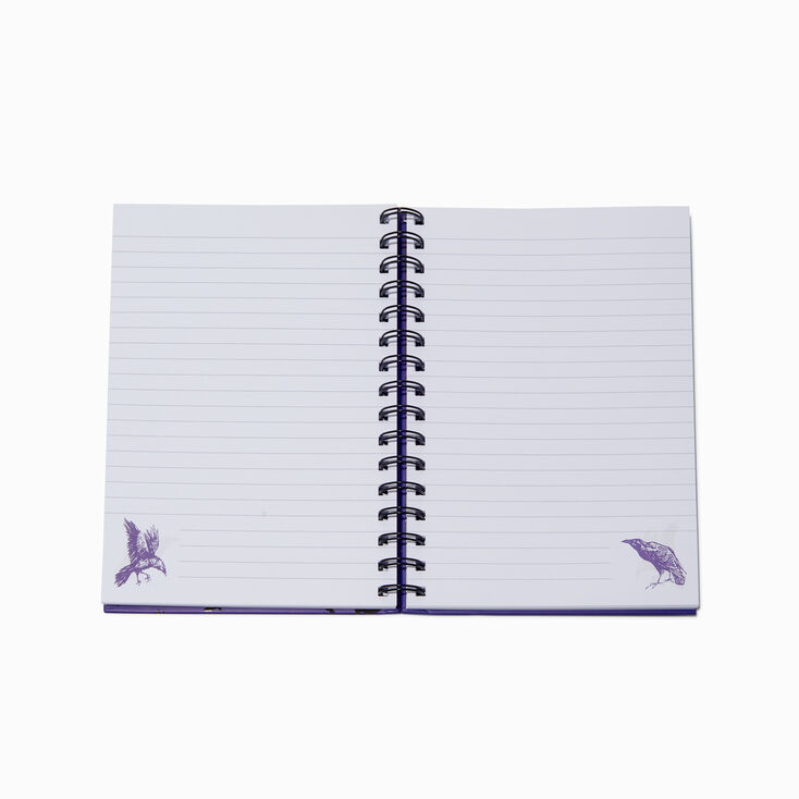 Wednesday&trade; Purple Spiral Notebook,