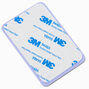 Purple Rectangle Silicone Suction Phone Case Adhesive Mount,