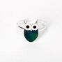 Silver Owl Mood Ring,