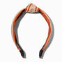 Rust Woven Tribal Knotted Headband,