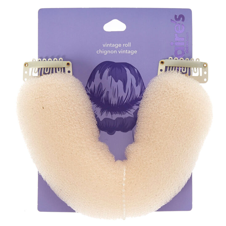 Accessoire &agrave; chignon vintage pour cheveux blonds,