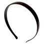 Shiny Thin Headband - Black,