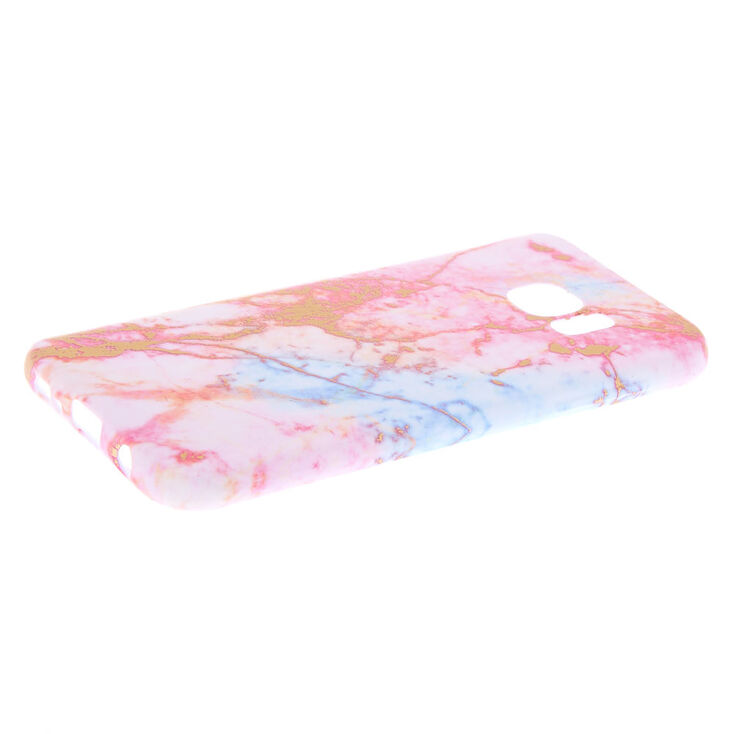 Pink Pastel Marble Phone Case - Fits Samsung Galaxy S7,