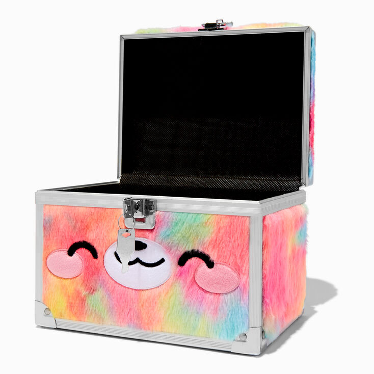 Tie Dye Bear Lock Box,