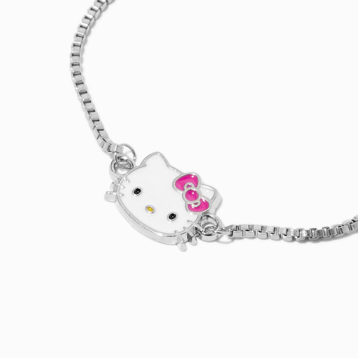Hello Kitty&reg; 50th Anniversary Claire&#39;s Exclusive Silver-tone Bracelet Set - 3 Pack,