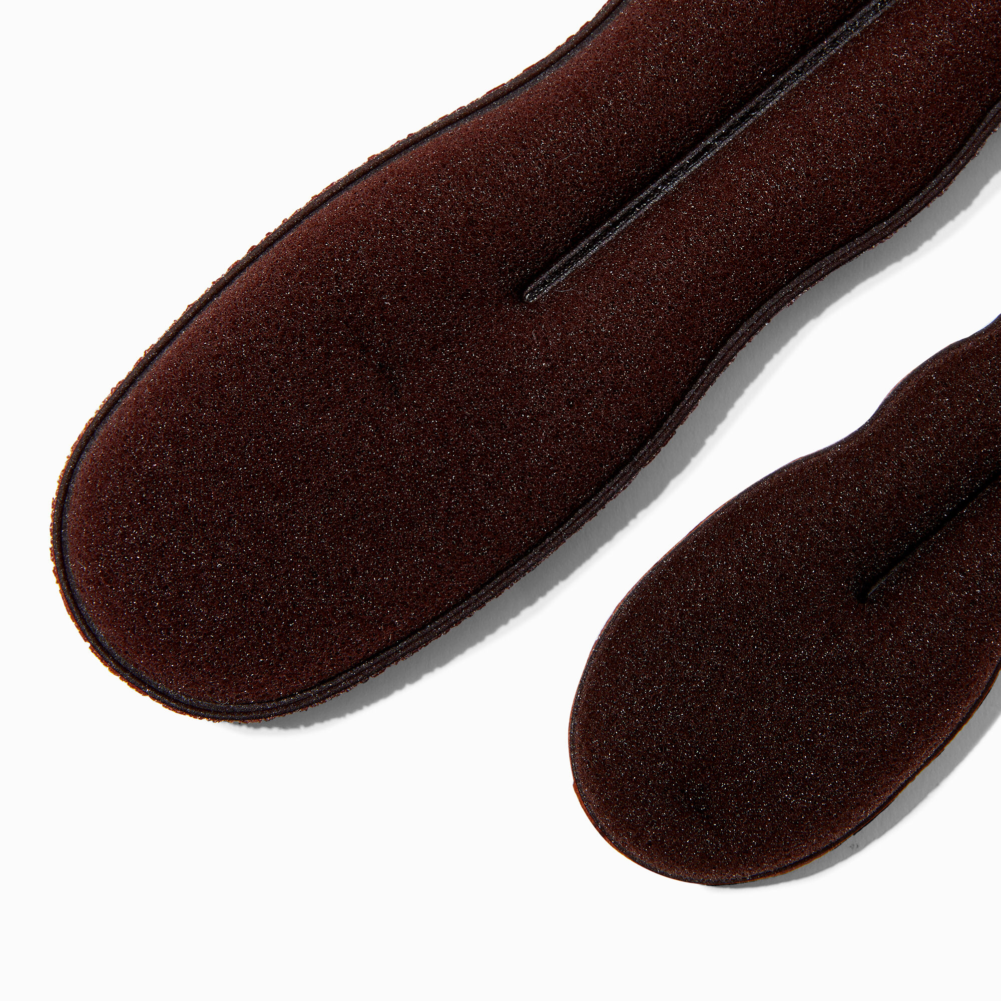 Claire's Rouleaux à cheveux chignon brun - Lot de 2