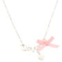 Collier &agrave; pendentif &laquo;&nbsp;Love&nbsp;&raquo; couleur argent&eacute;,