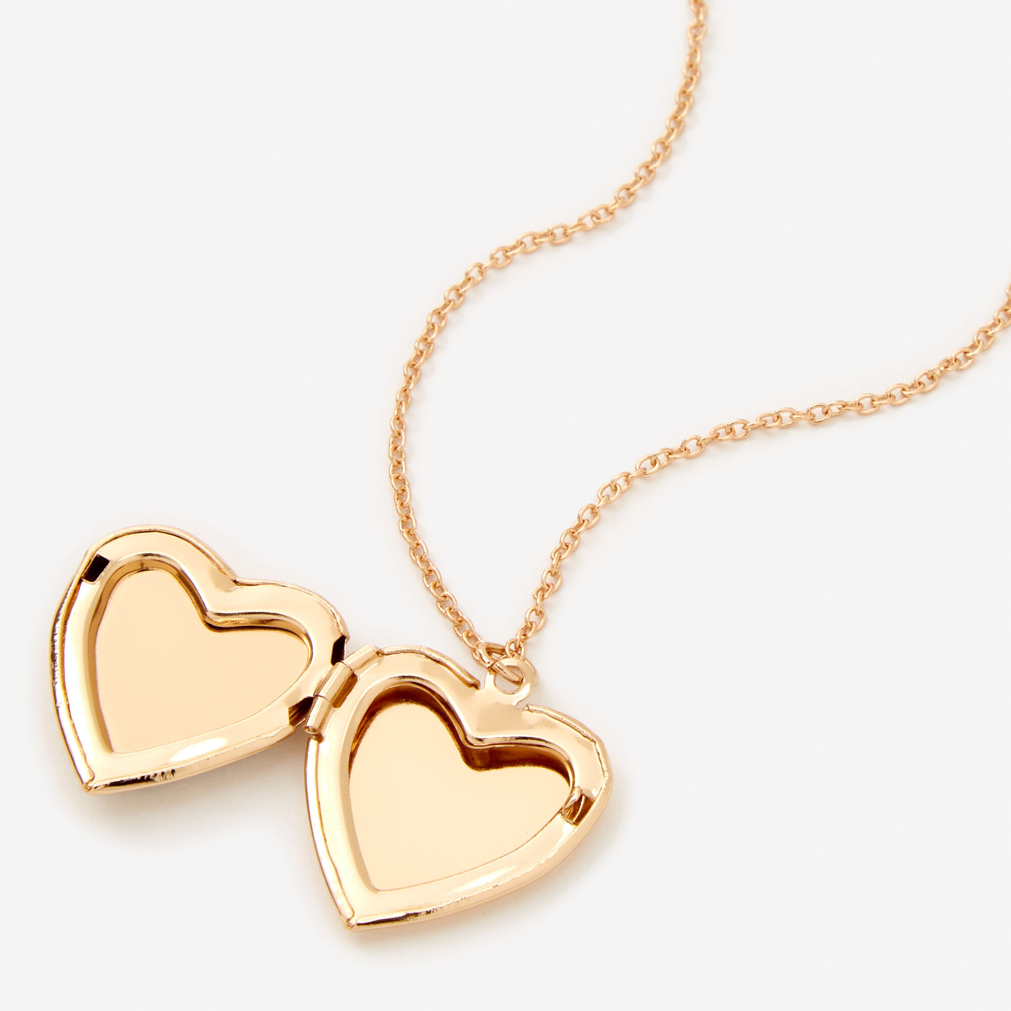 Silver Zircon Double Heart Pendant with Link Chain – GIVA Jewellery
