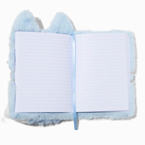 Blue Husky Furry Lock Diary,