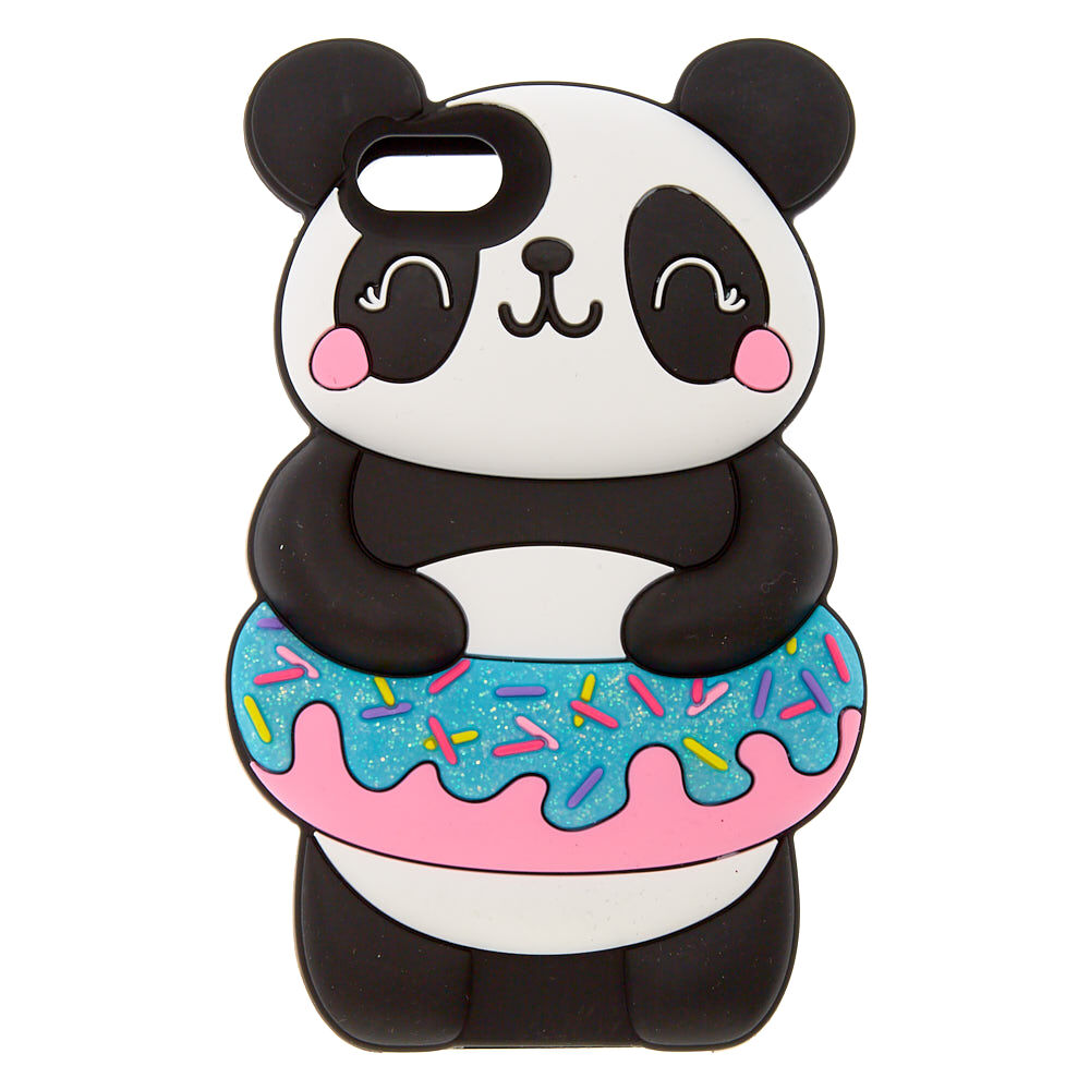 Sweetimals Pandonut Float Phone Case - Black,