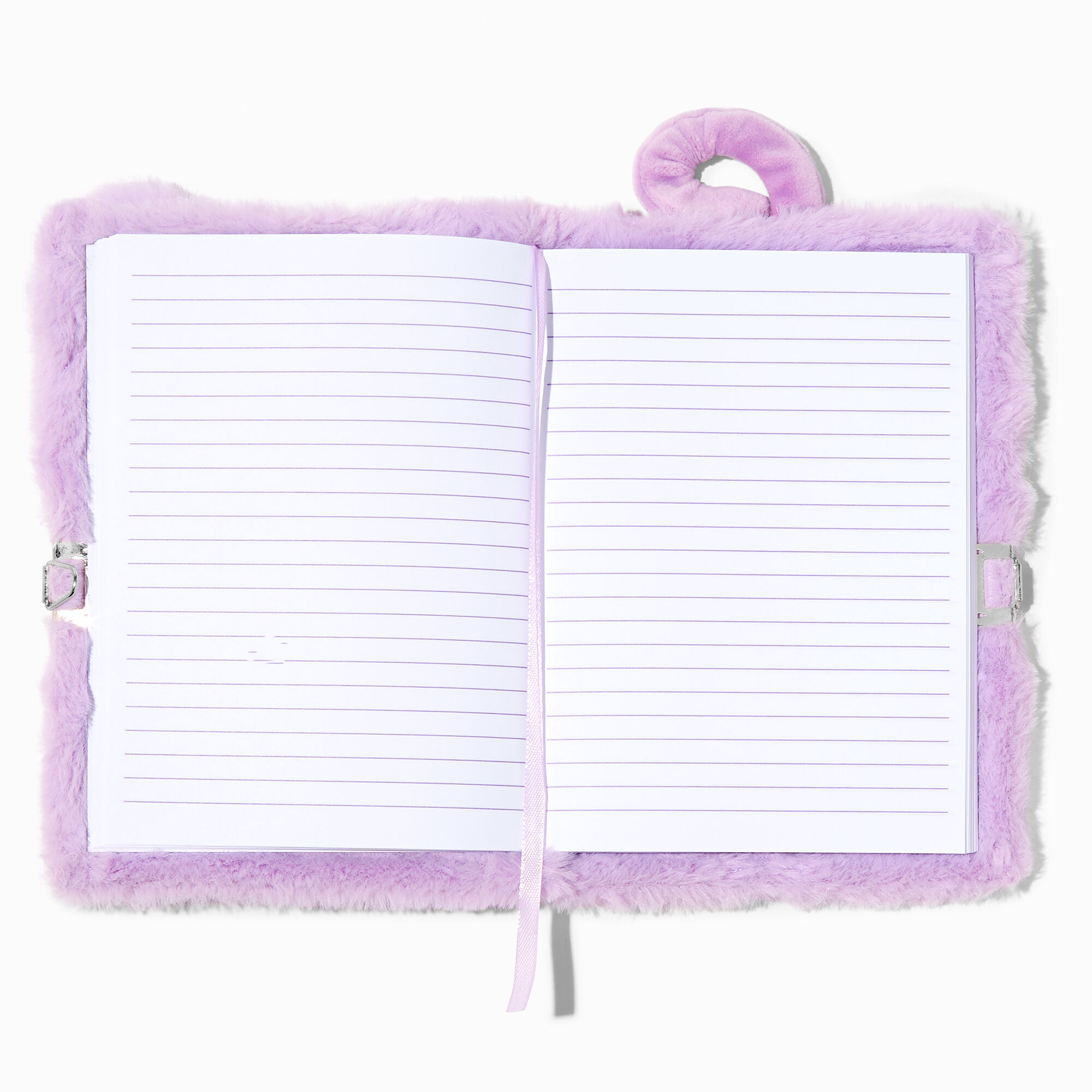 Cookie Mouse Plush Lock Diary,