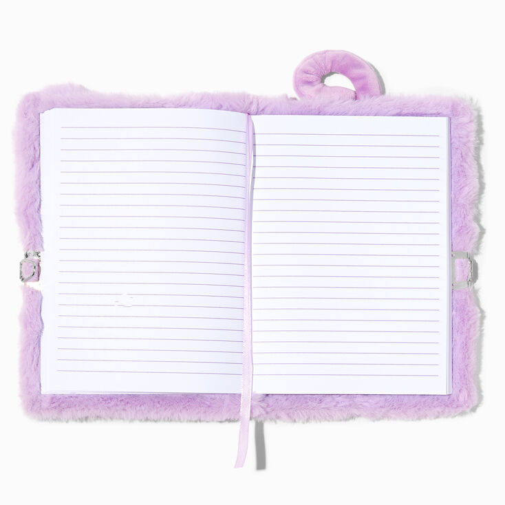 Cookie Mouse Plush Lock Diary,
