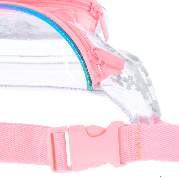 Sequin Shaker Neon Patch Bum Bag,