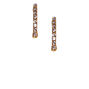 Gold 1.5&quot; Turtle Tassel Clip-On Drop Earrings - Mint,