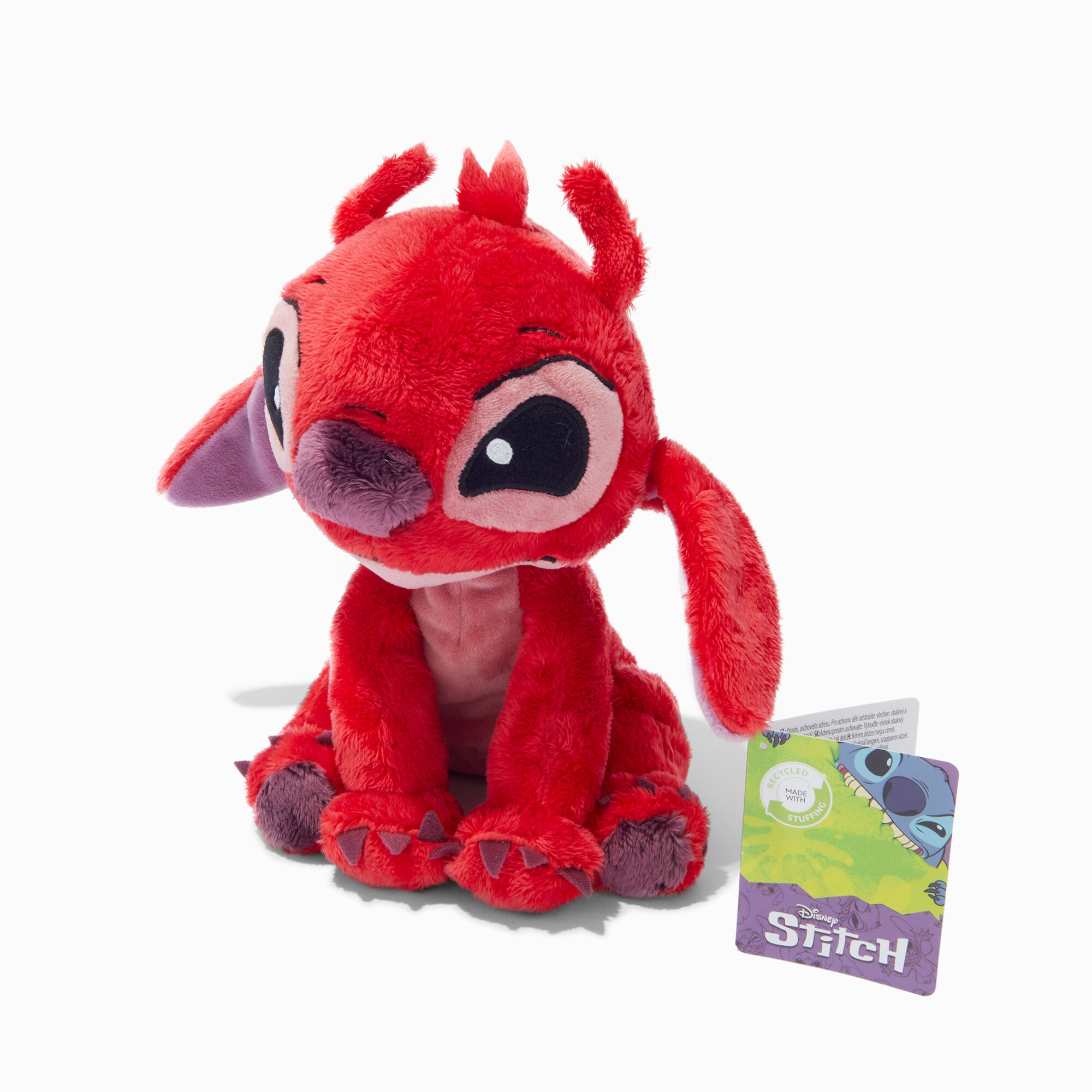 View Claires Disney Stitch Leroy Soft Toy information