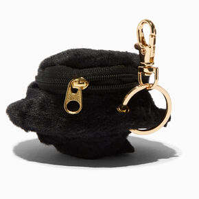 Black Cat Bucket Hat Keyring,