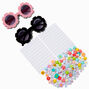 Claire&#39;s Club Do-It-Yourself Pink &amp; Black Sunglasses Kit - 2 Pack,