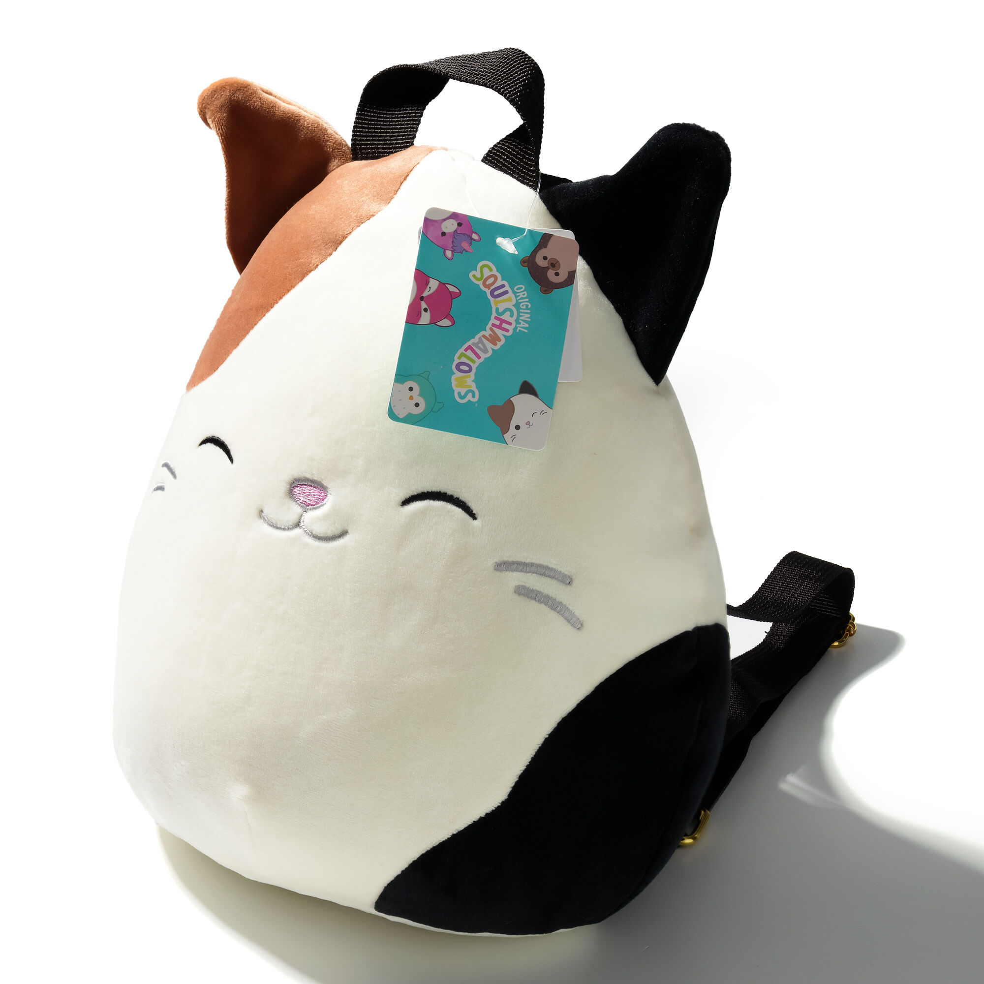 Squishmallows Cat Soft Mini Backpack
