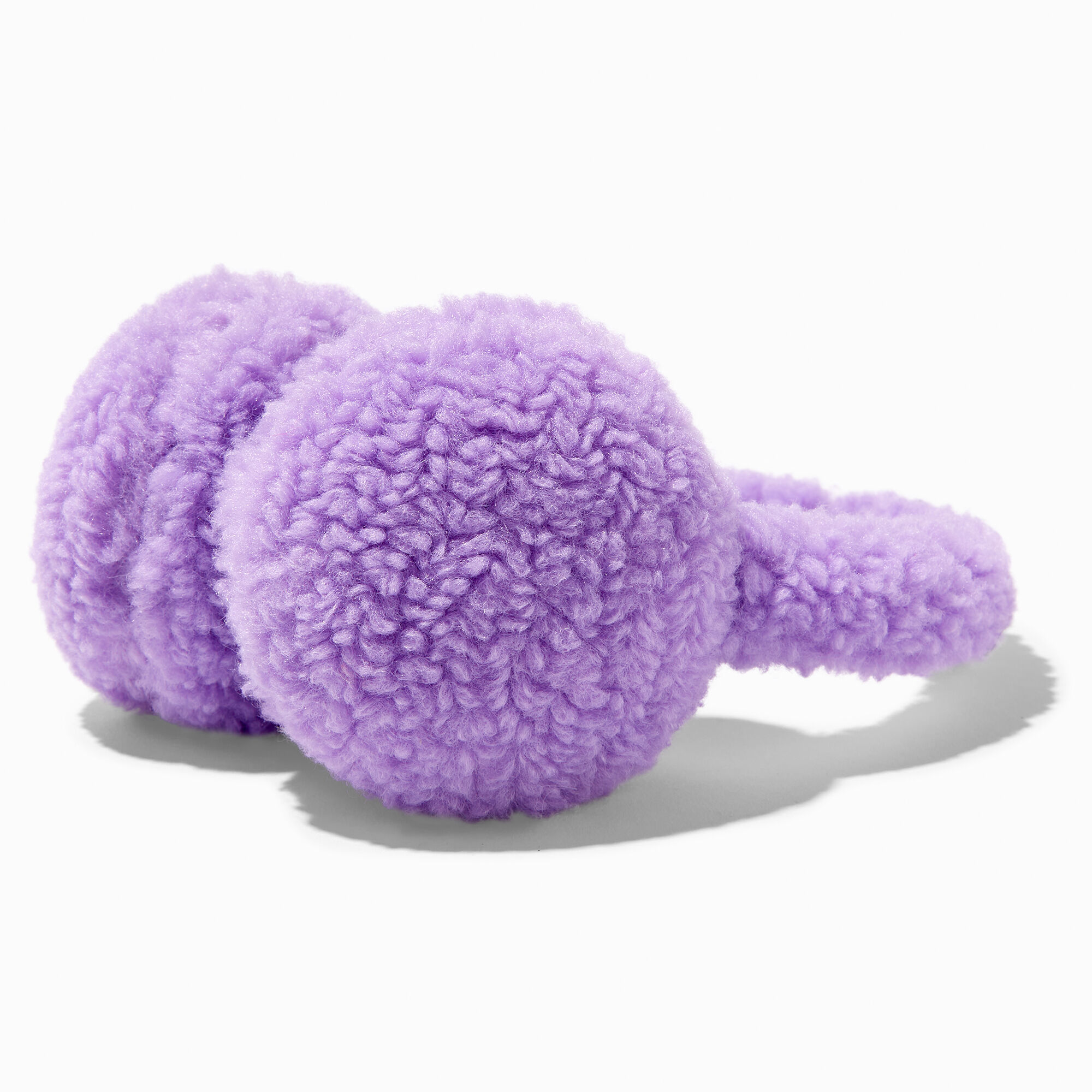 Purple Sherpa Earmuffs,