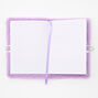 Giant Initial Furry Lock Diary - F,