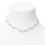 Silver-tone Rhinestone Waves Jewelry Set - 2 Pack,