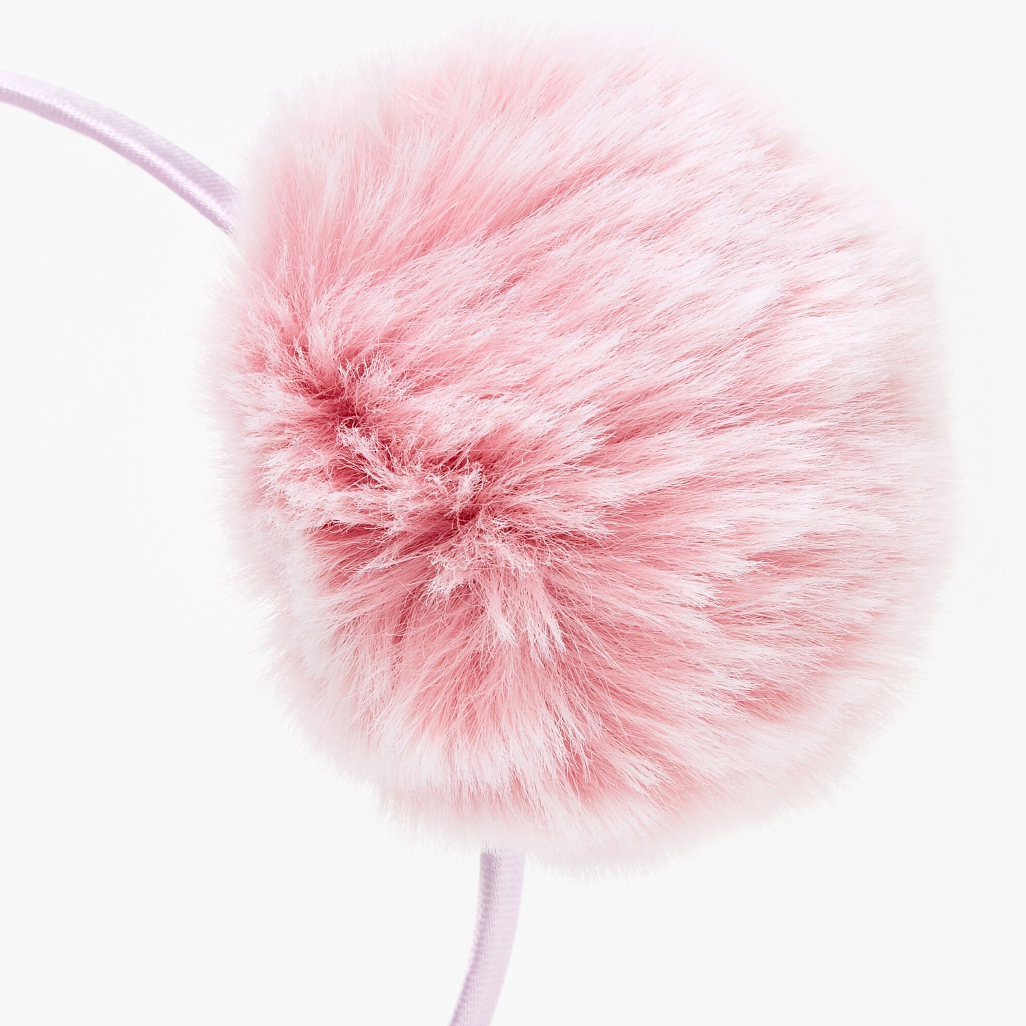 Ombre Pom Pom Ears Headband - Lilac,