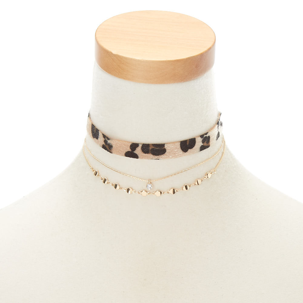 Cheetah choker deals