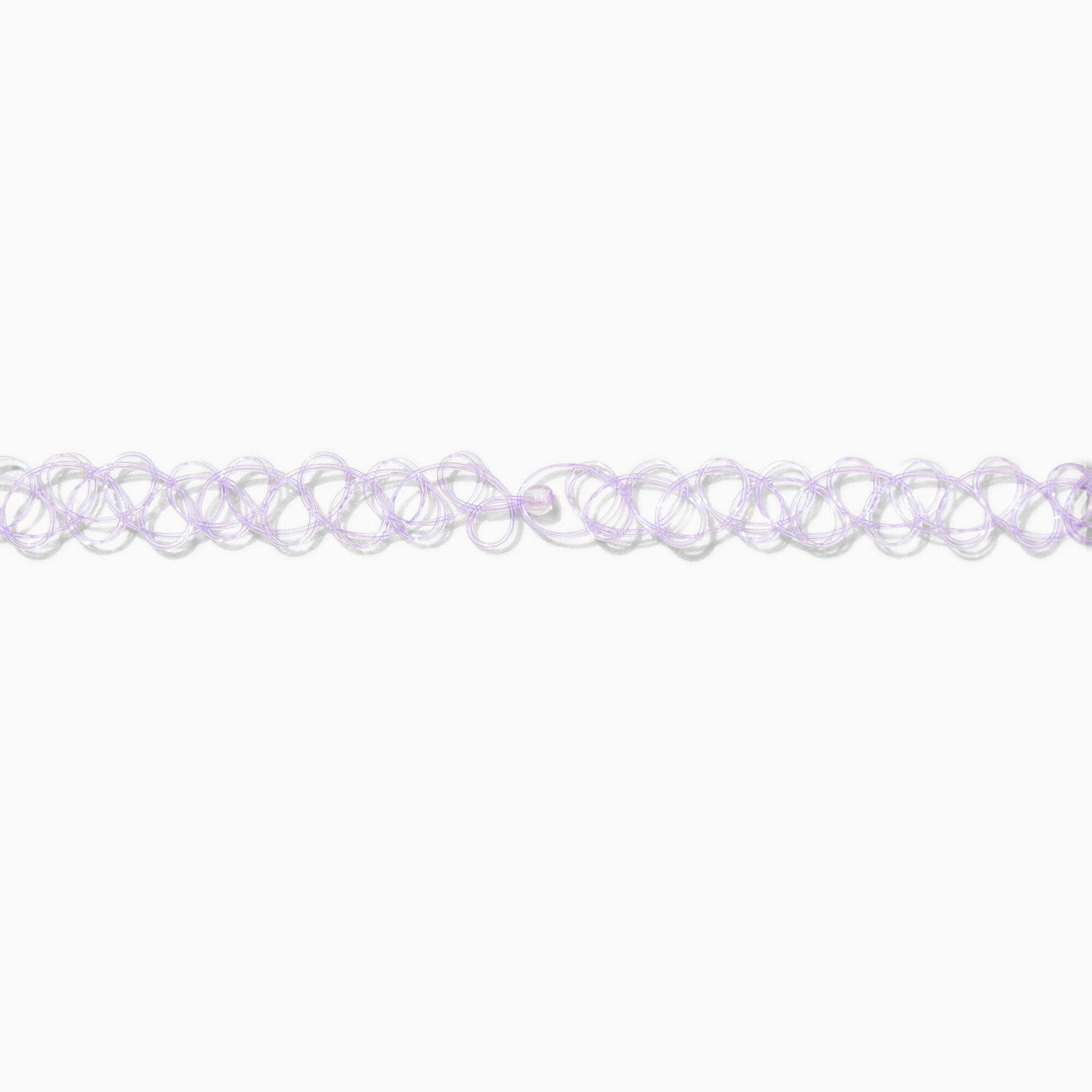 Heart Charm Tattoo Choker Necklace,