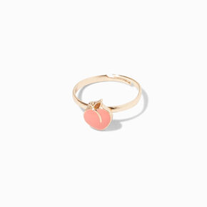 Gold Fruit Adjustable Rings - 4 Pack,