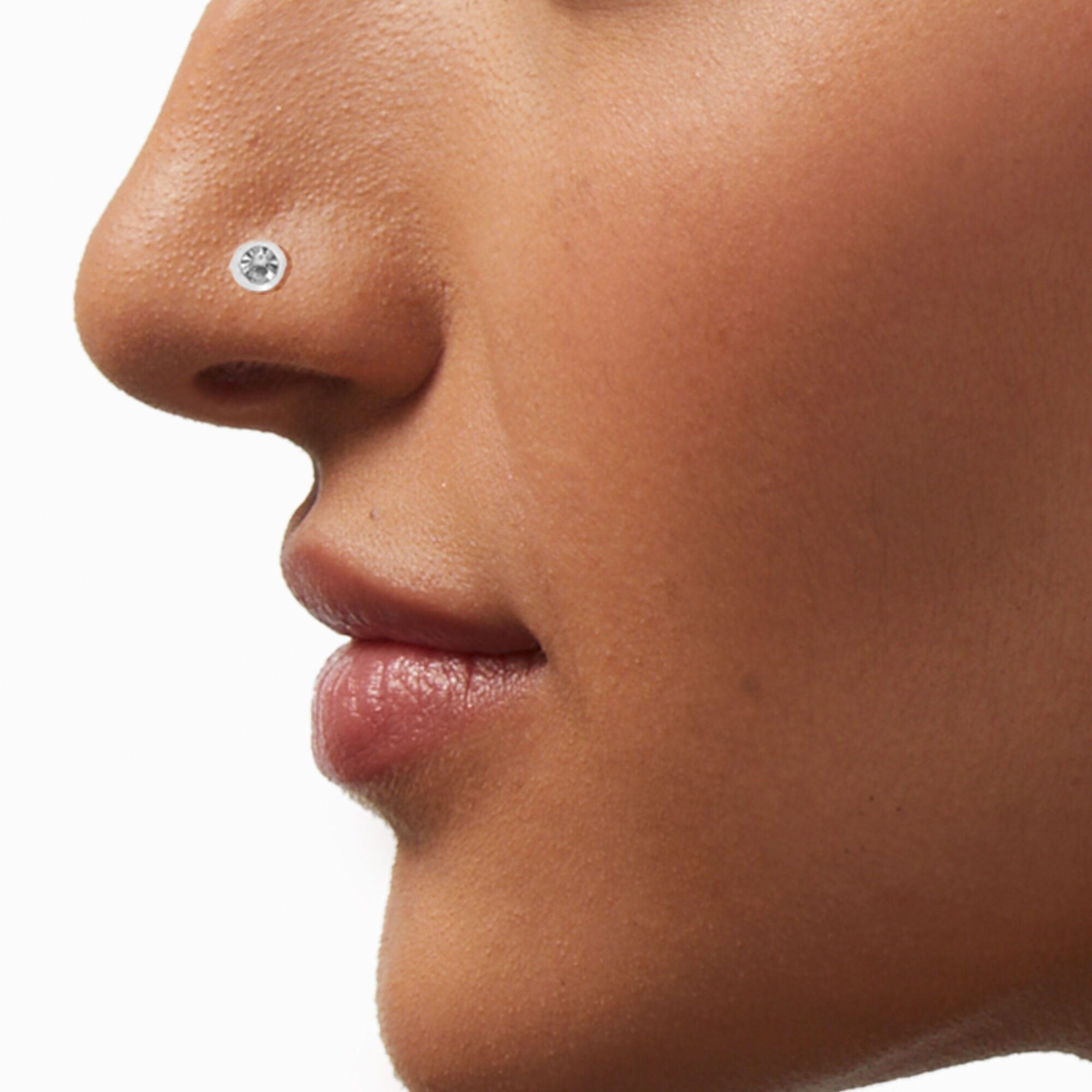 Mixed BioFlex Stud Hoop 20G Nose Rings 6 Pack Claire s