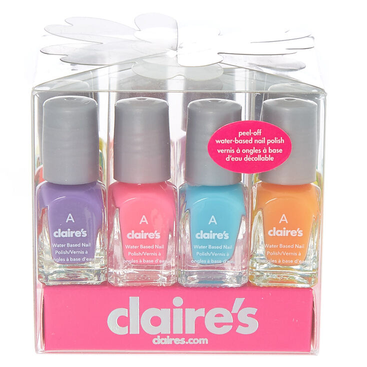 Neon Mini Water Based Nail Polish Set - 12 Pack,