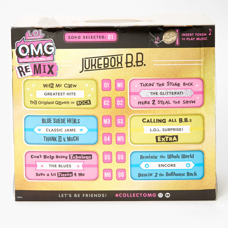 L O L Surprise O M G Remix Jukebox B B With Music Claire S Us