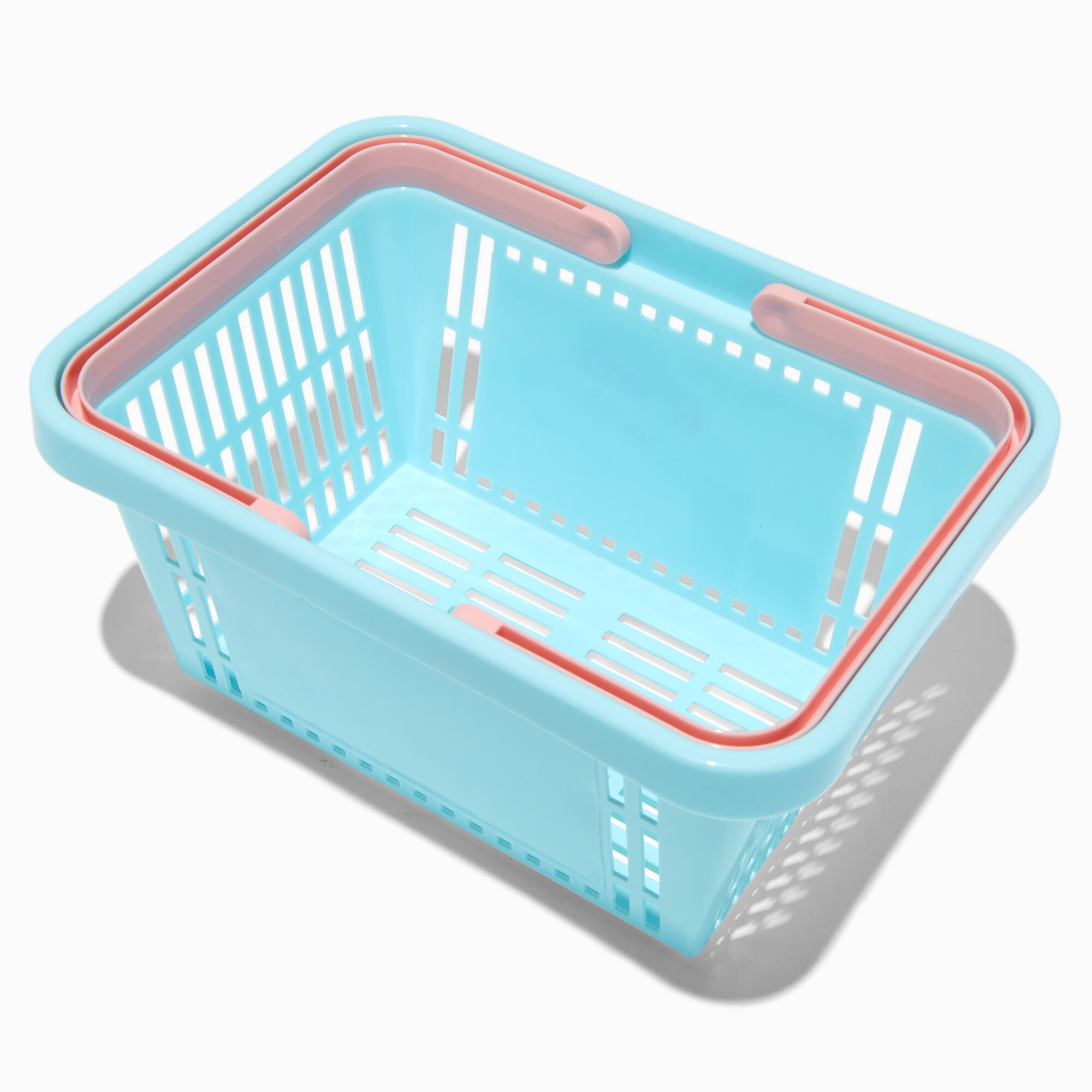 Blue Shopping Basket,