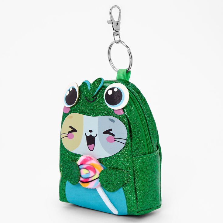 Here Kitty Kitty Cat Purse Bag Charm - Keychain Charm